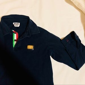 Dolce & Gabbana Kids Navy Blue Longsleeve